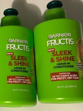 Garnier fructis sleek & shine leave in conditioner